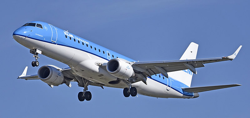 Embraer E190 of KLM